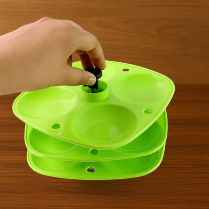 3 Layer Idli Stand for Holding and Serving Idlis (Household Kitchen Use)