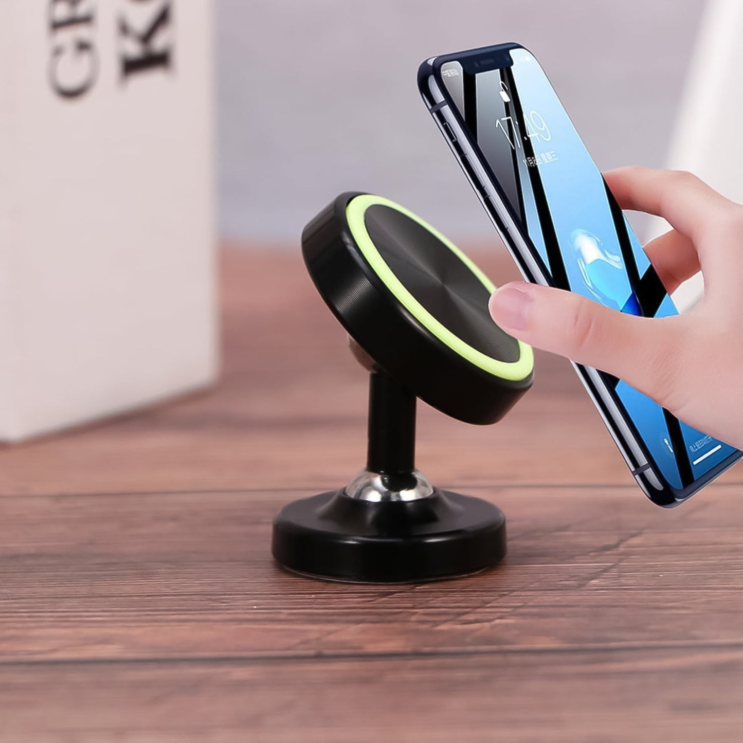 360° Rotating Magnetic Phone Holder Stand (1 Pc)
