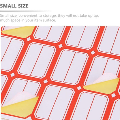 Multipurpose Blank Label Sticker Sheets (50 Sheet Set)