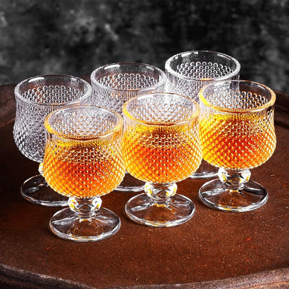 Juice water Glass Tumbler, Water glass (Set of 6 pcs / 185 ML)