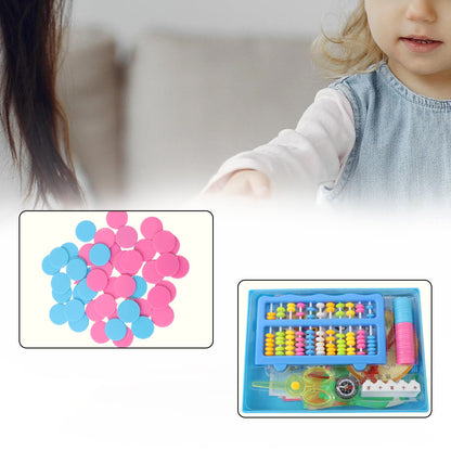 Abacus 11 Rods Counting Abacuses Toy Bead Educational Tools (1 Set)